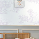 Papel Toile De Urso Lilás